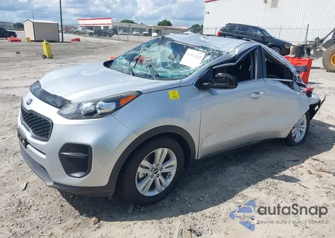 2017 Kia Sportage Lx z USA, uszkodzony, nr VIN KNDPM3AC7H7276630